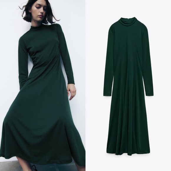slim fit dress slacks NEW Zara Green Polka Dots Sleeveless Cami Camisole Midi Tank Wrap Dres –  Brie